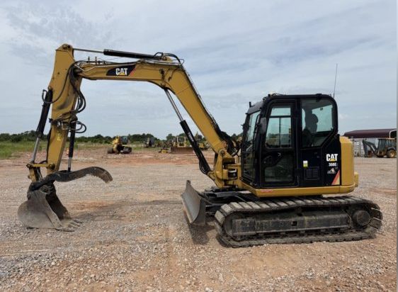 Caterpillar 308E, mini excavadora